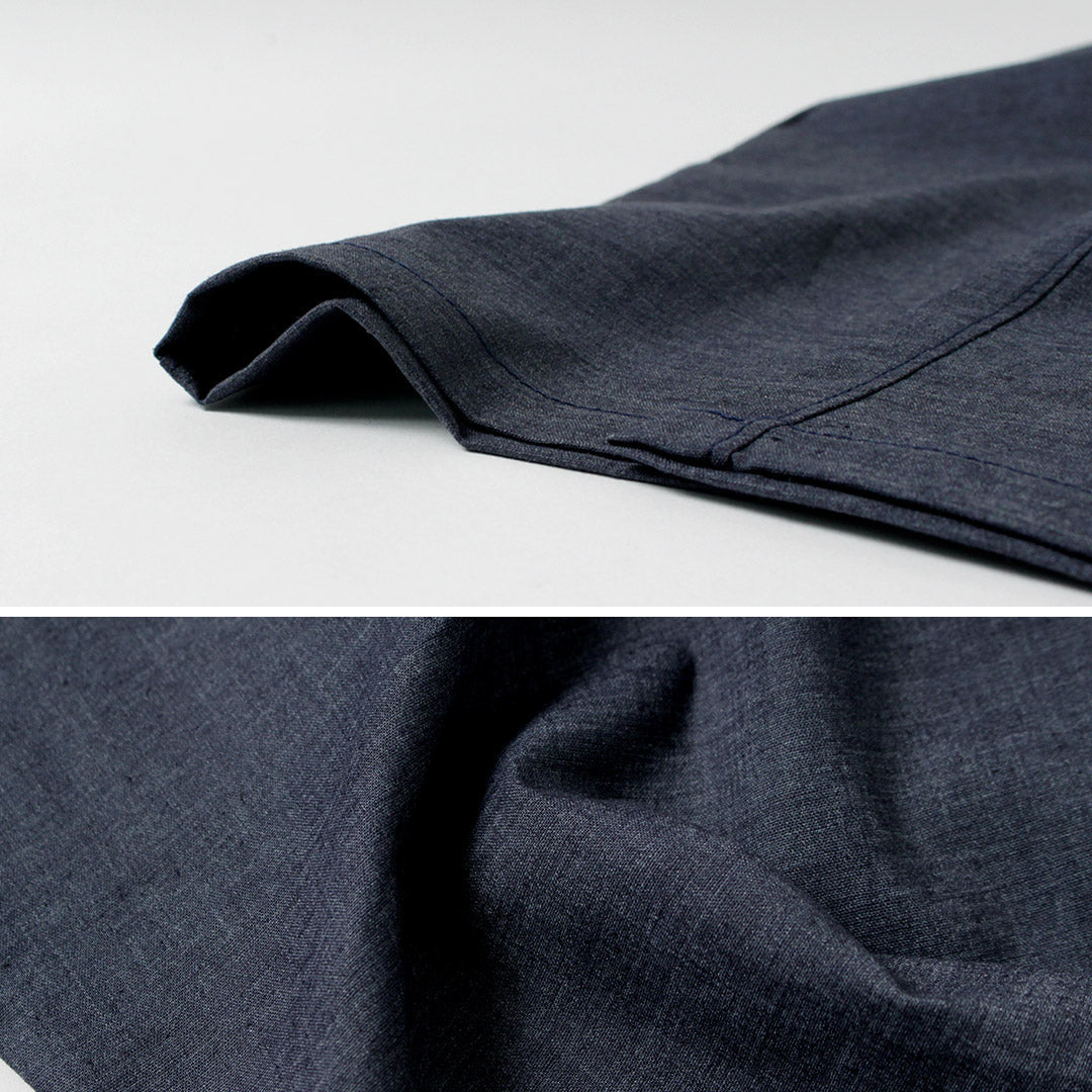 RE MADE IN TOKYO JAPAN / Pantalon Confort Chanvre Chambray