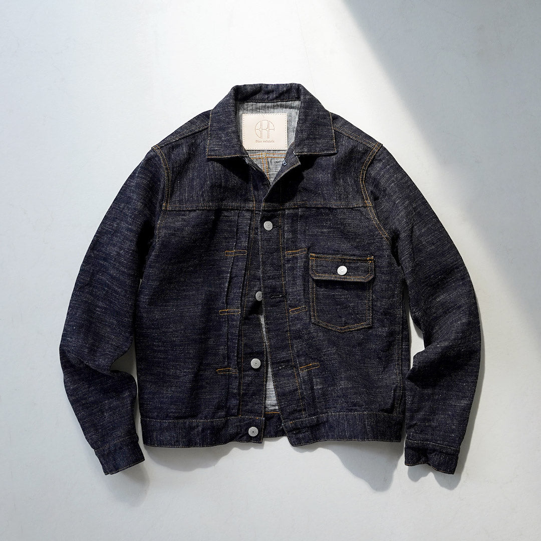Blue refabric / GL3 Selvedge Denim Type 1 Jacket