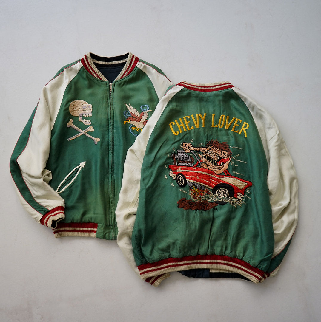 TAILOR TOYO / Tiger Head Hot Rod vieillissant Sukajan