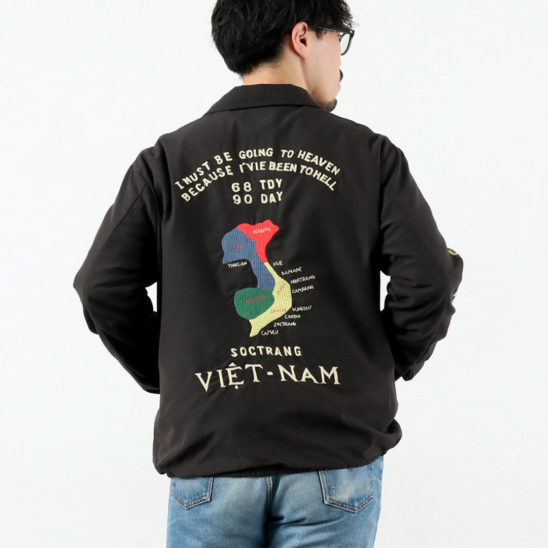 TAILOR TOYO / Cotton Rayon Vietnam Jacket “VIETNAM MAP” (AGING MODEL)