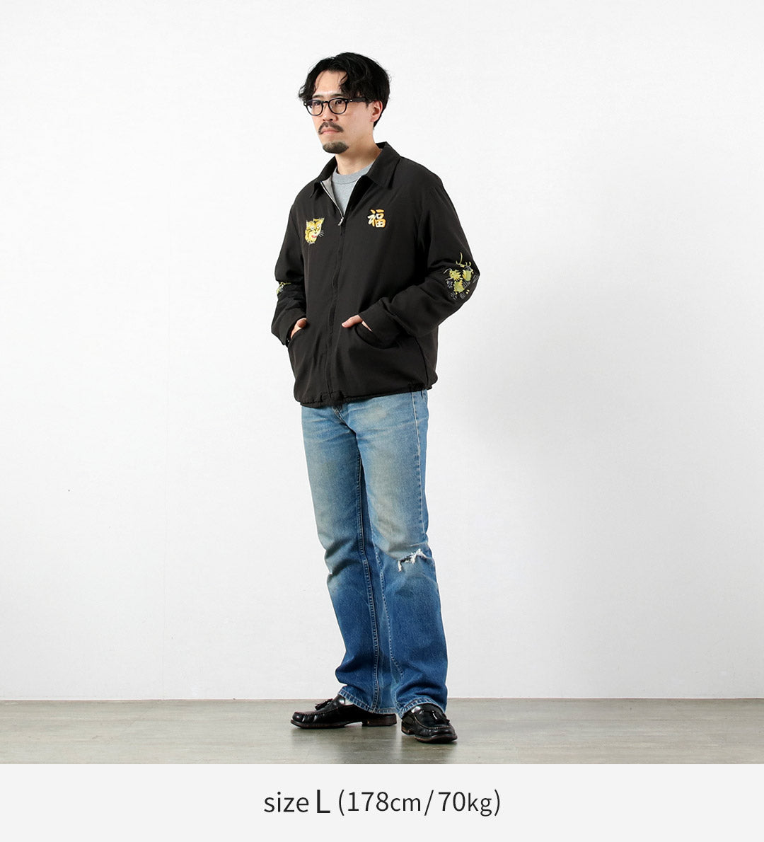 TAILOR TOYO / Cotton Rayon Vietnam Jacket “VIETNAM MAP” (AGING MODEL)