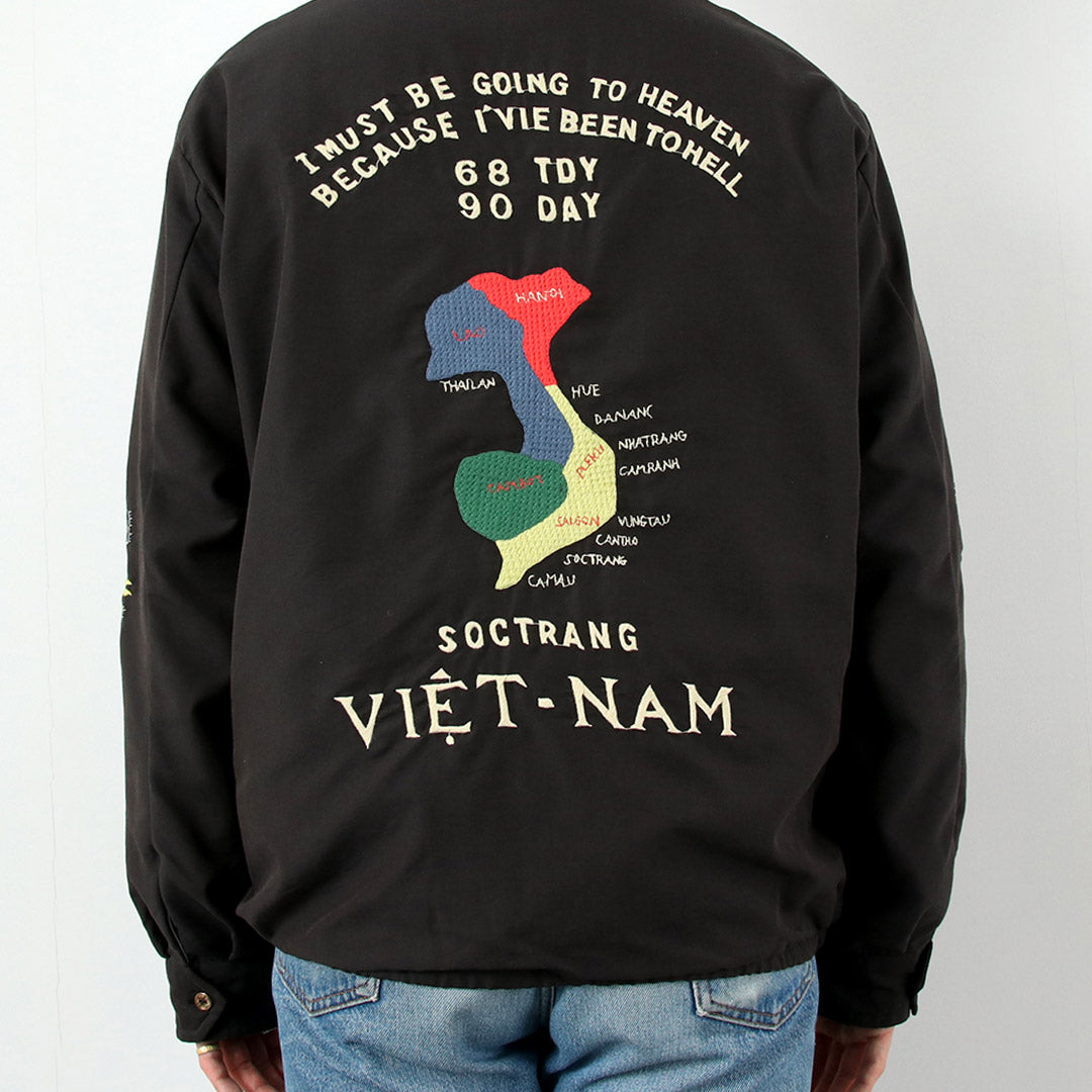 TAILOR TOYO / Cotton Rayon Vietnam Jacket “VIETNAM MAP” (AGING MODEL)