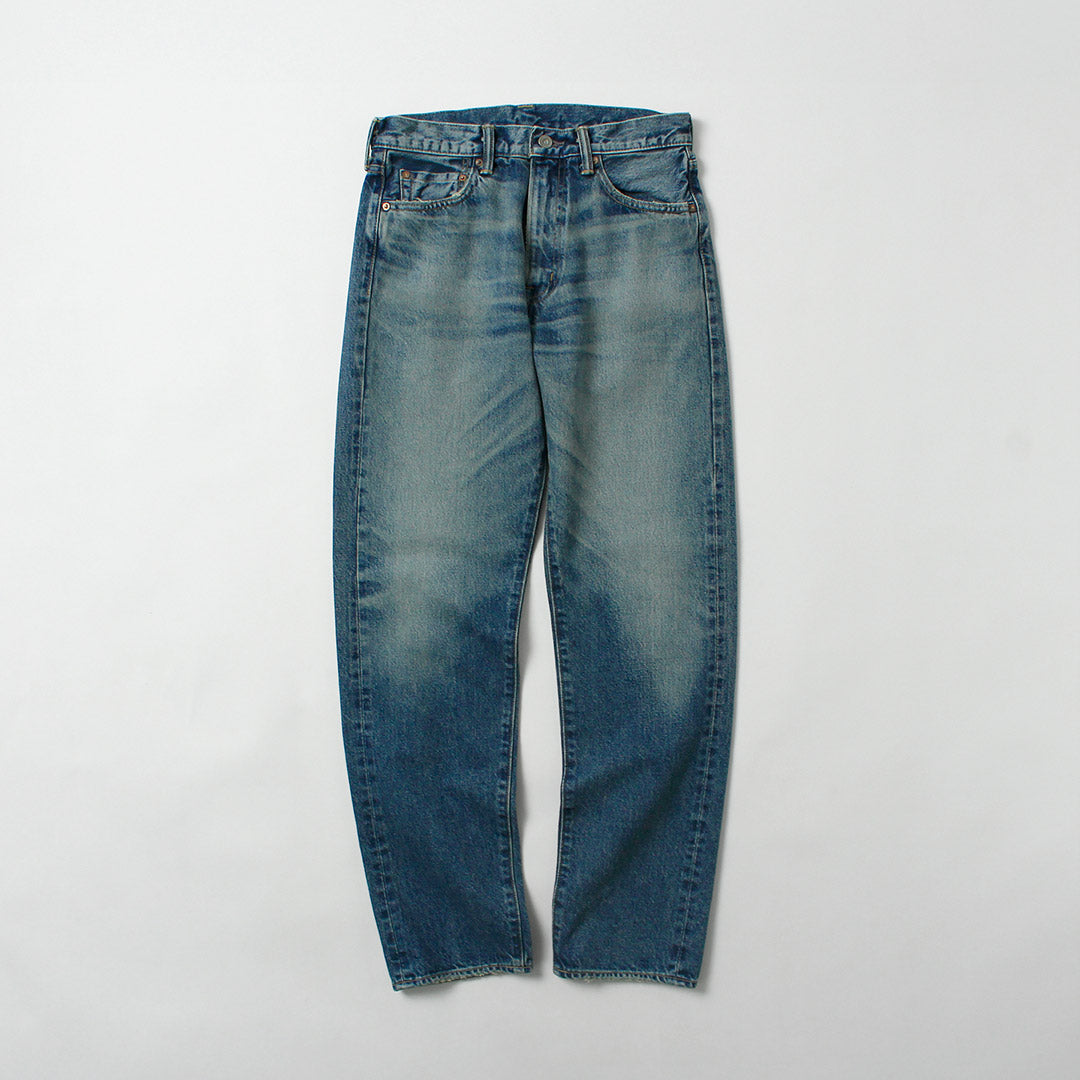 CLUB DE INVESTIGACIÓN DE ALGODÓN / Exclusivos jeans de mezclilla con orillo de 14.75 oz, pantalones con acabado lavado