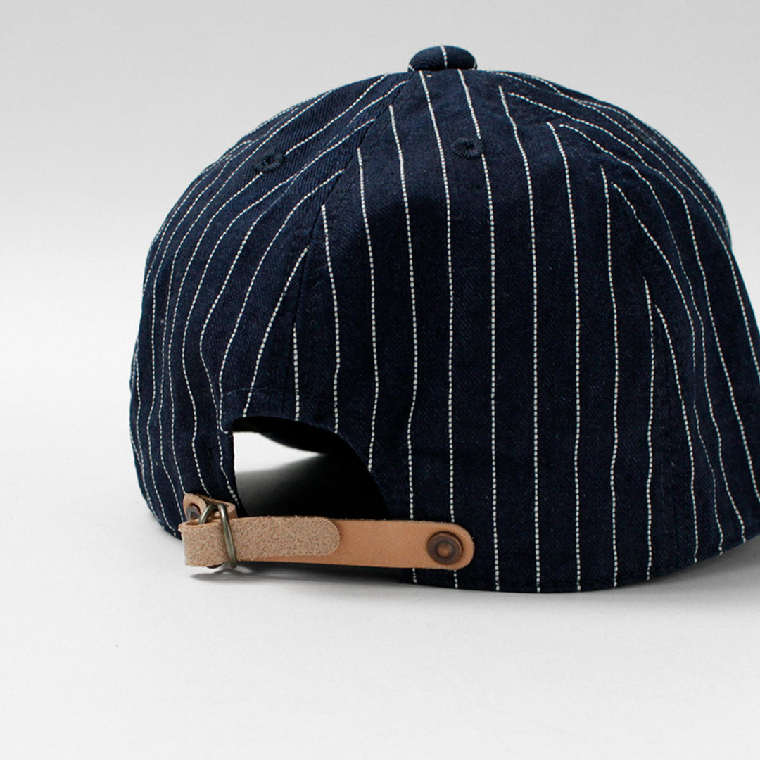 PLUS HAUT / Casquette Hickory x Denim 9oz