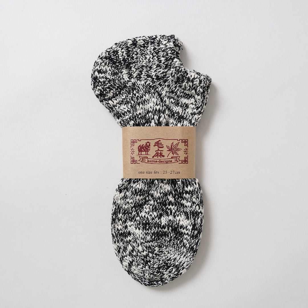 KEMA DESIGNS / Hemp Ankle Socks