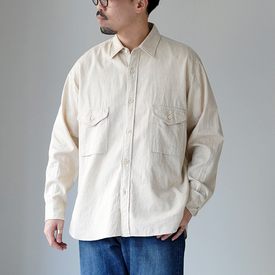 KEMA DESIGNS / 棉麻农夫衬衫