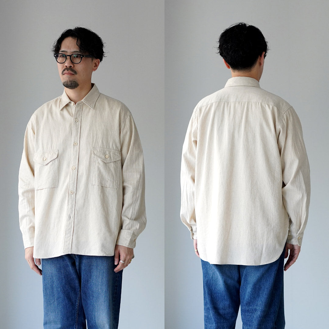 KEMA DESIGNS / 棉麻农夫衬衫