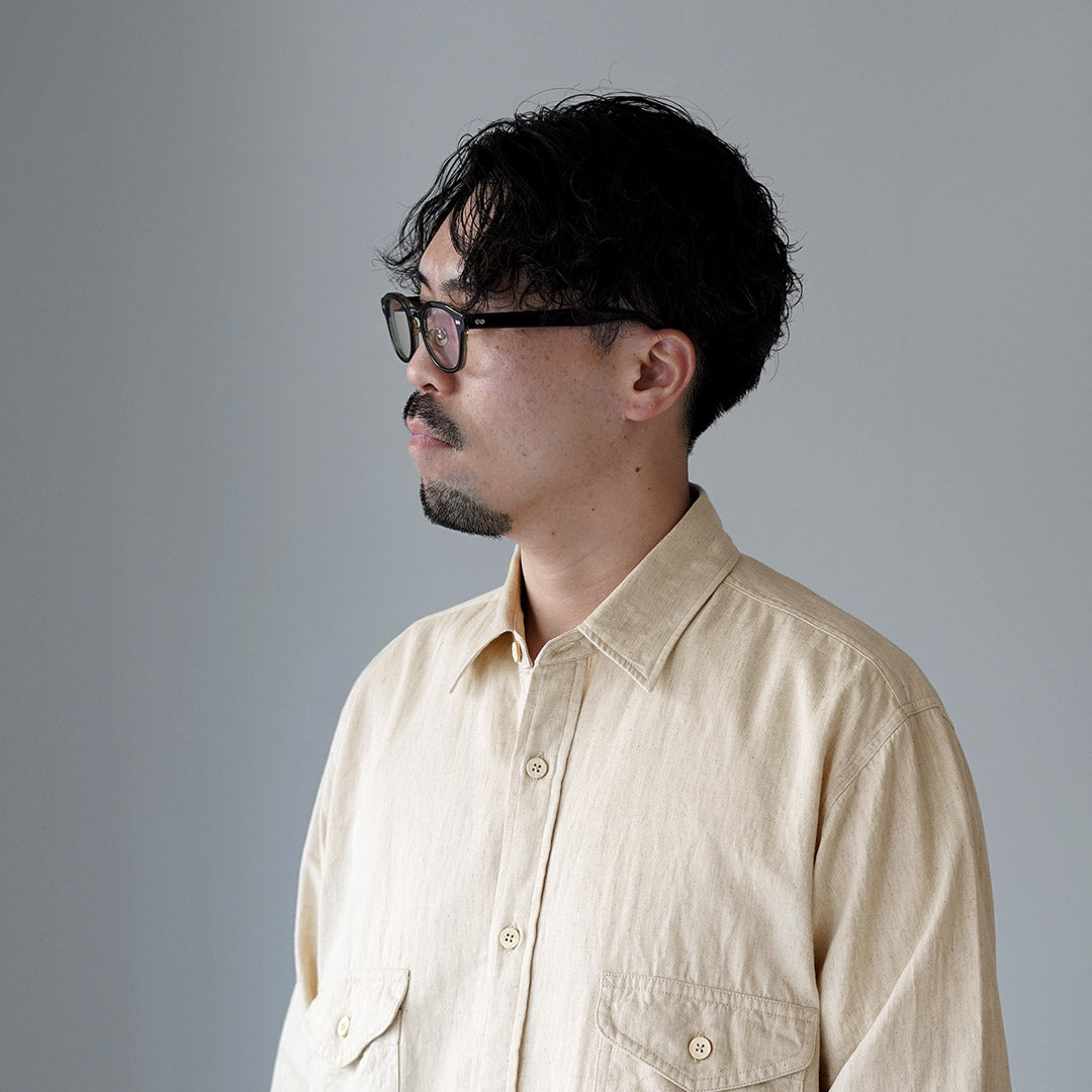 KEMA DESIGNS / 棉麻农夫衬衫