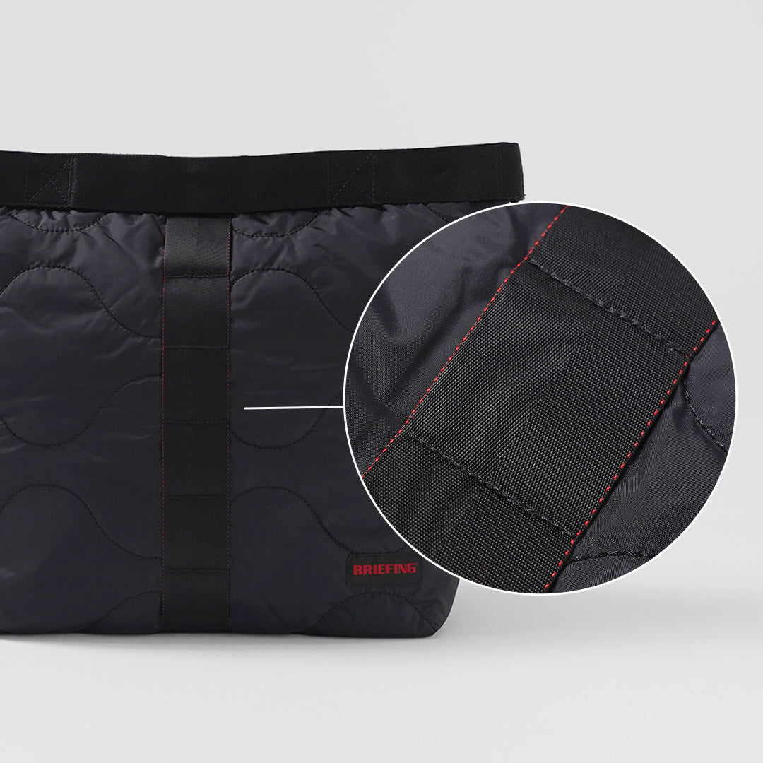 BRIEFING / Quilted Jumper M Shoulder Bag