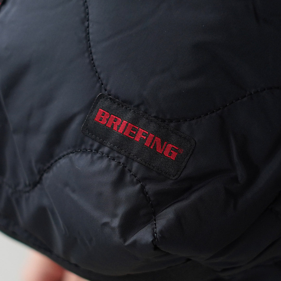 BRIEFING / Quilted Jumper M Shoulder Bag