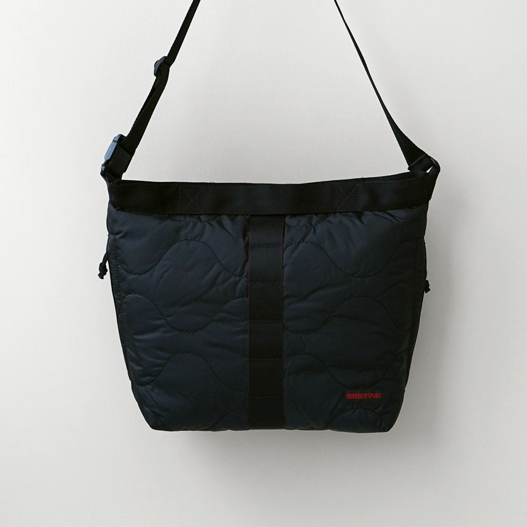 BRIEFING / Quilted Jumper M Shoulder Bag