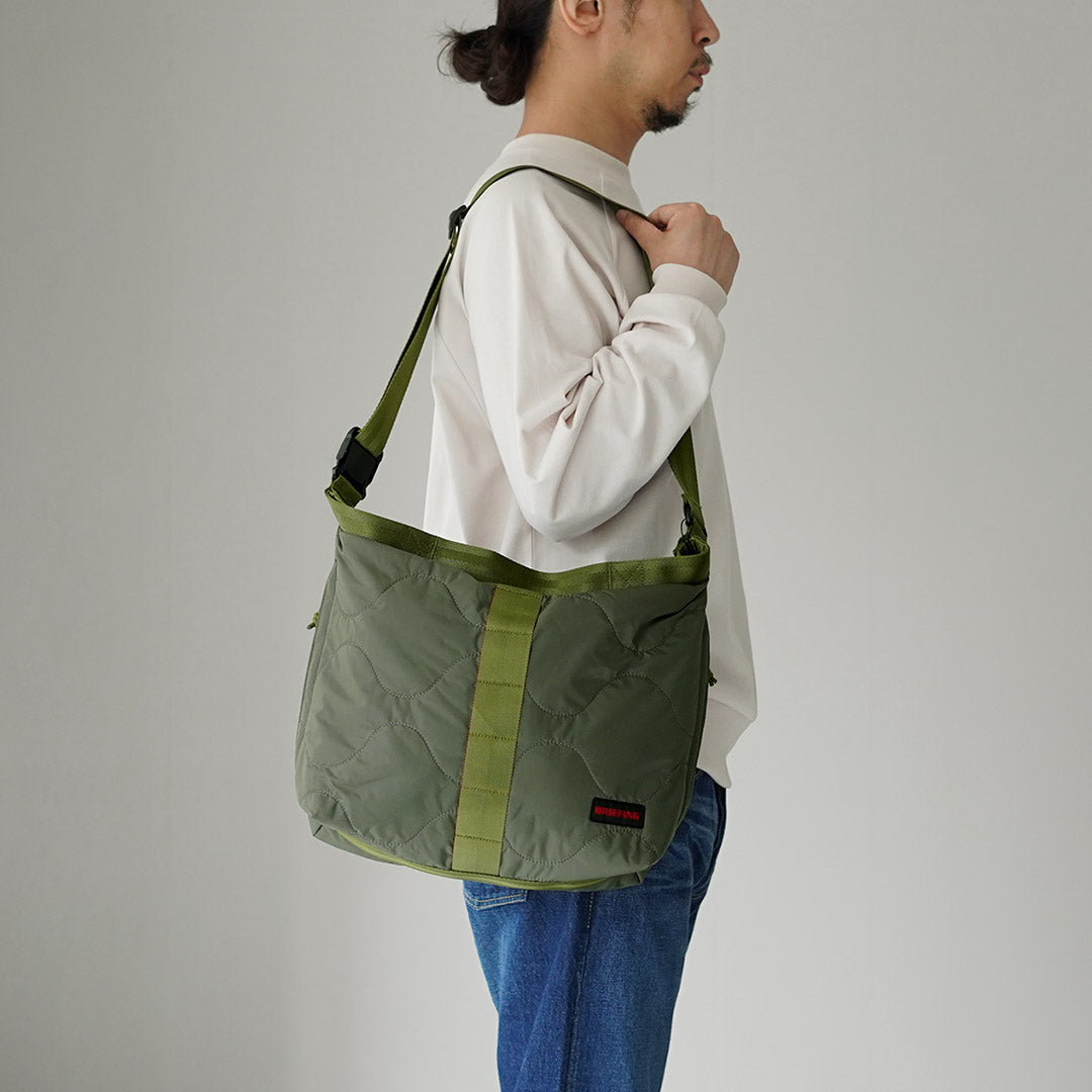BRIEFING / Quilted Jumper M Shoulder Bag