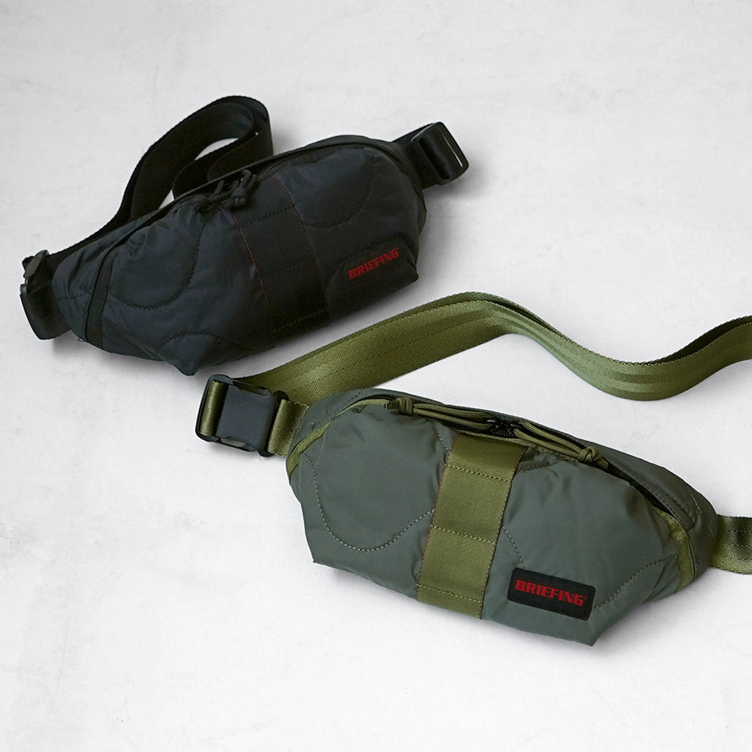 BRIEFING / Quilted Walker Crossbody Bag