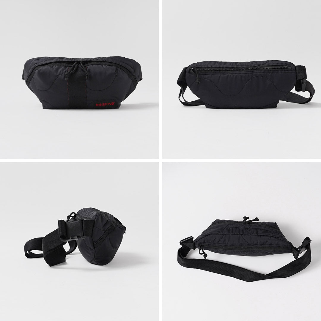 BRIEFING / Quilted Walker Crossbody Bag