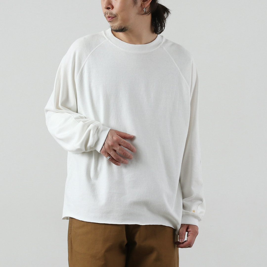 GOHEMP / 10oz Hemp Cotton Long Sleeve Round Hem T-Shirt GOHEMP × KEMA DESIGNS