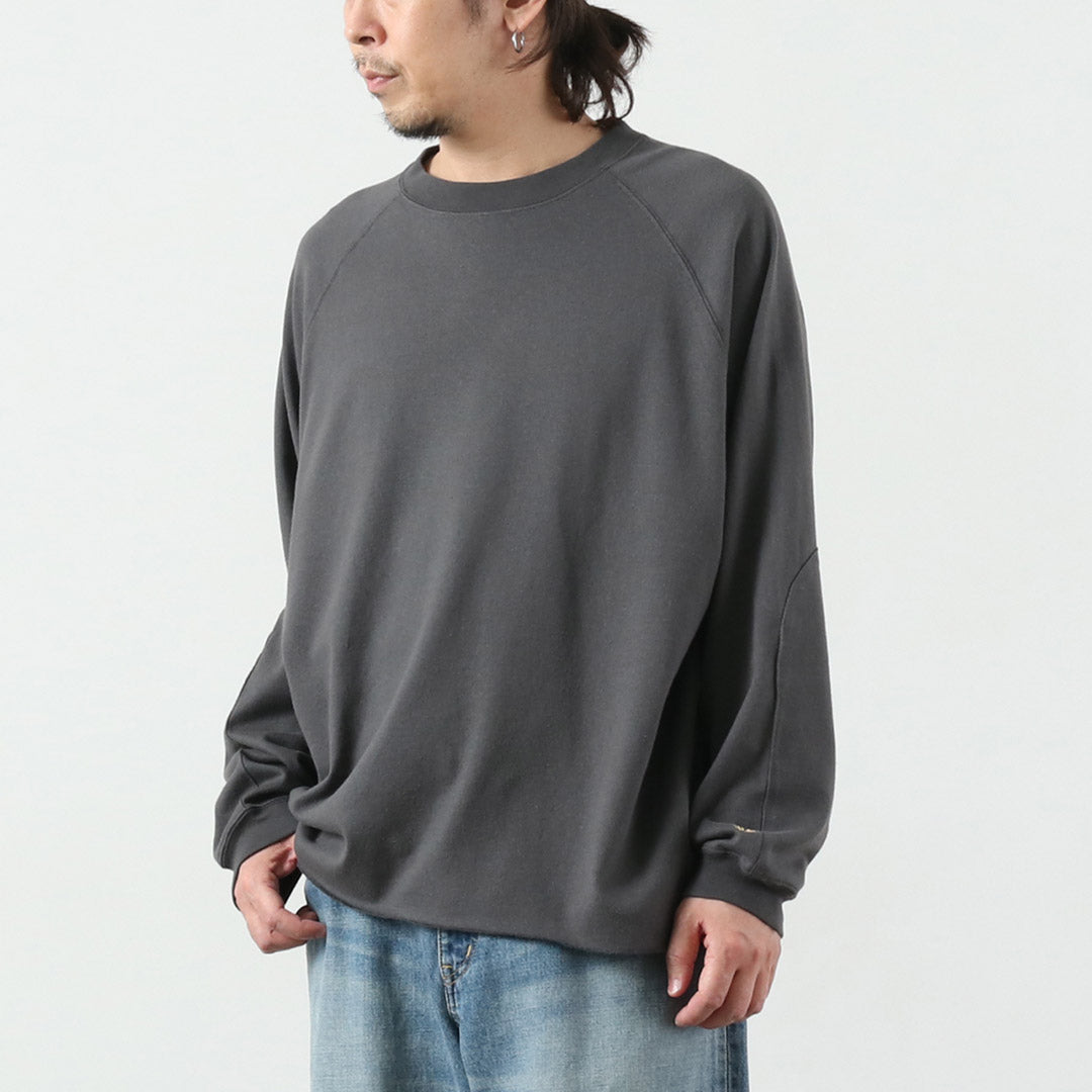 GOHEMP / 10oz Hemp Cotton Long Sleeve Round Hem T-Shirt GOHEMP × KEMA DESIGNS