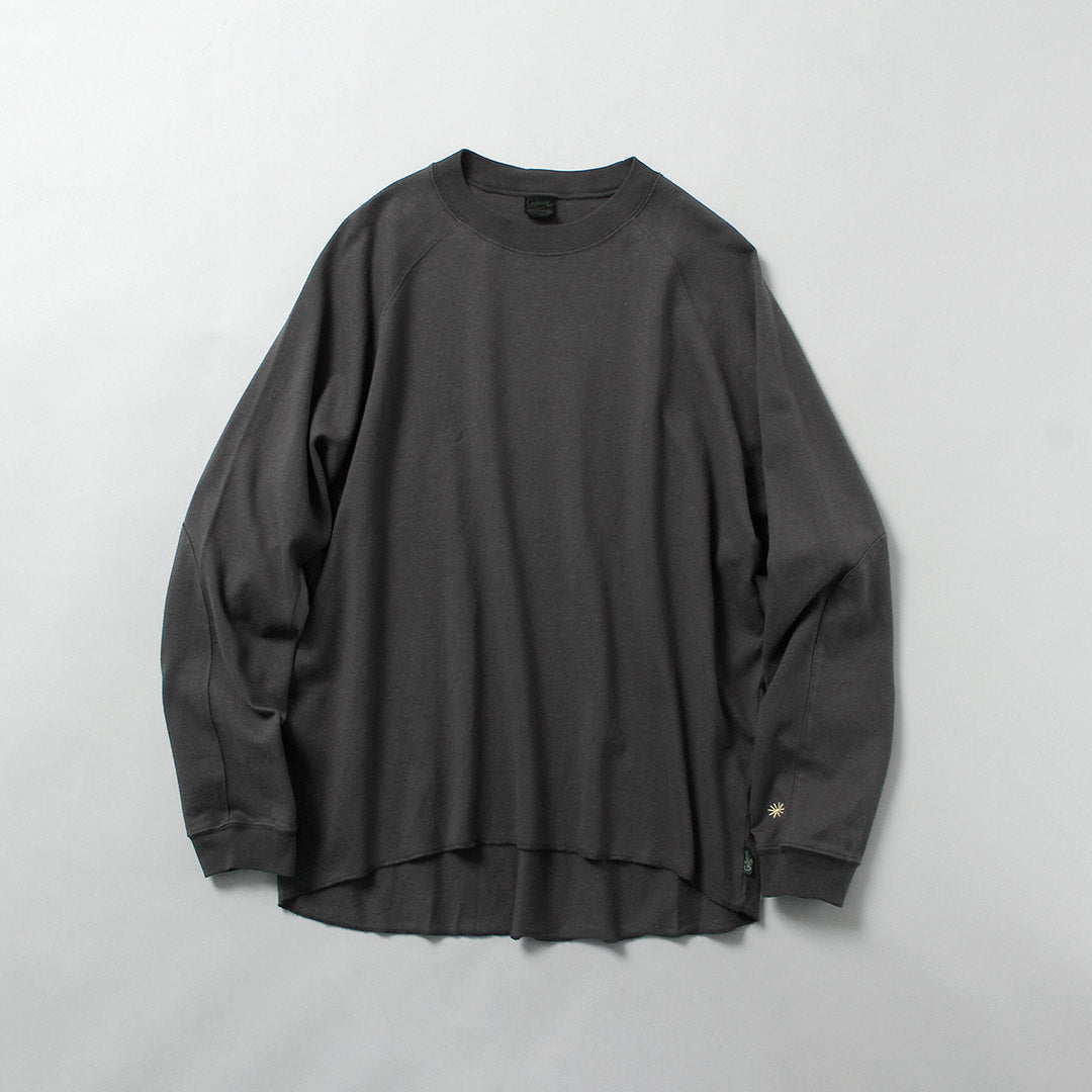 GOHEMP / 10oz Hemp Cotton Long Sleeve Round Hem T-Shirt GOHEMP × KEMA DESIGNS