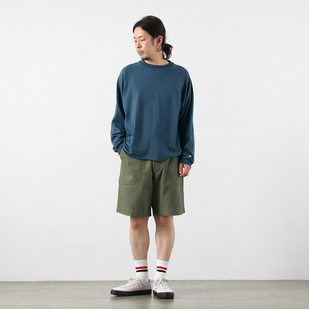 GOHEMP / 10oz Hemp Cotton Long Sleeve Round Hem T-Shirt GOHEMP × KEMA DESIGNS