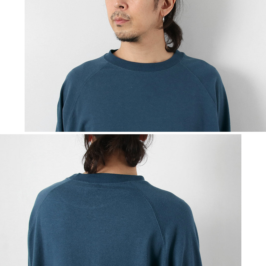GOHEMP / 10oz Hemp Cotton Long Sleeve Round Hem T-Shirt GOHEMP × KEMA DESIGNS