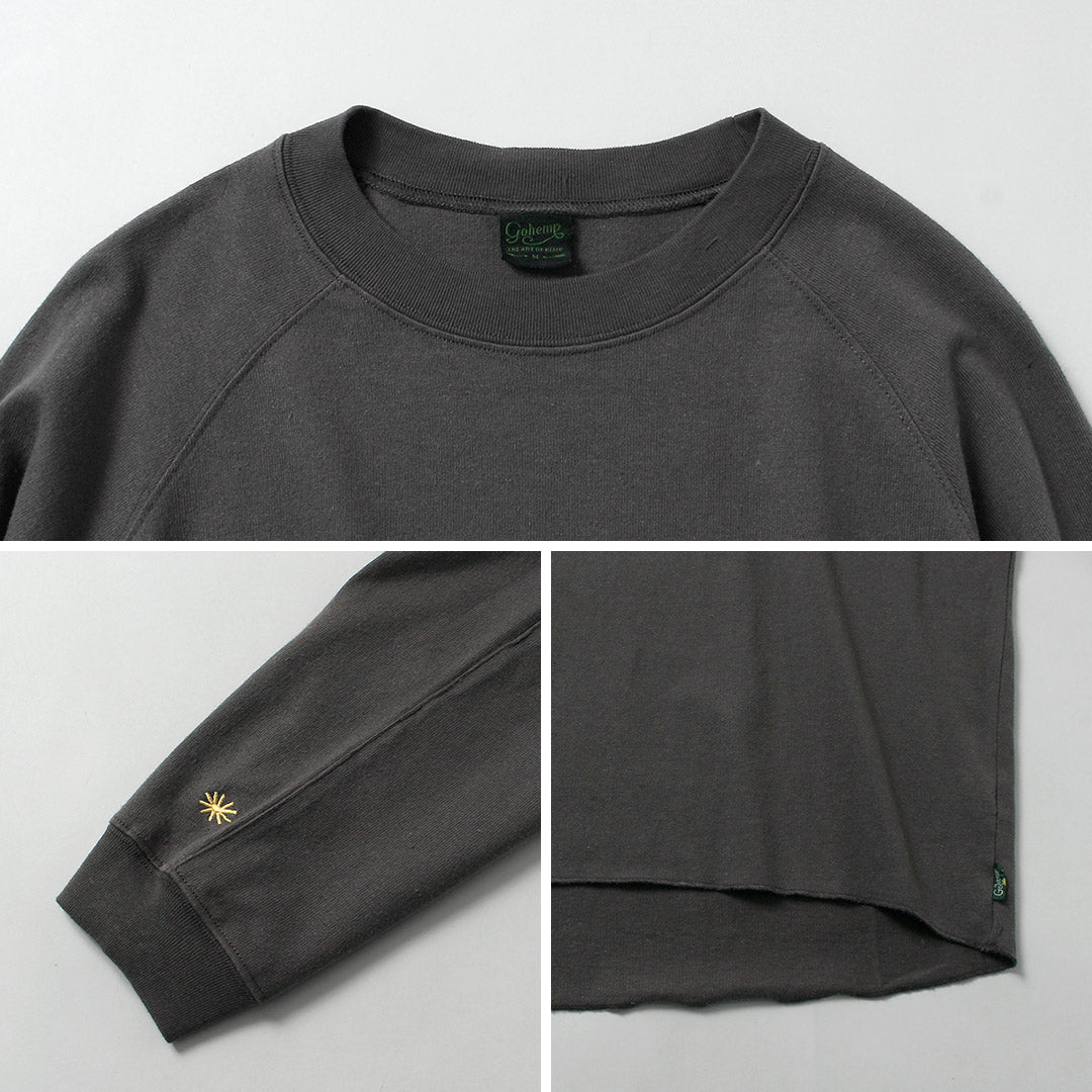 GOHEMP / 10oz Hemp Cotton Long Sleeve Round Hem T-Shirt GOHEMP × KEMA DESIGNS