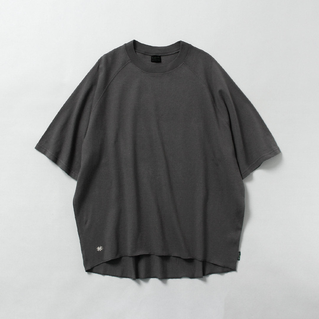 GOHEMP / 10oz Hemp Cotton Short Sleeve Round Hem T-Shirt GOHEMP × KEMA DESIGNS