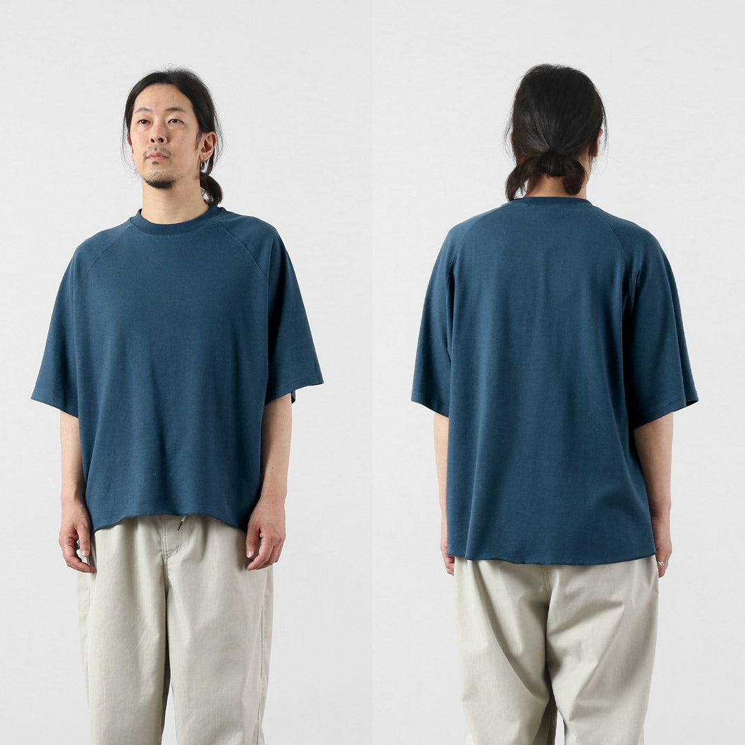 GOHEMP / 10oz Hemp Cotton Short Sleeve Round Hem T-Shirt GOHEMP × KEMA DESIGNS