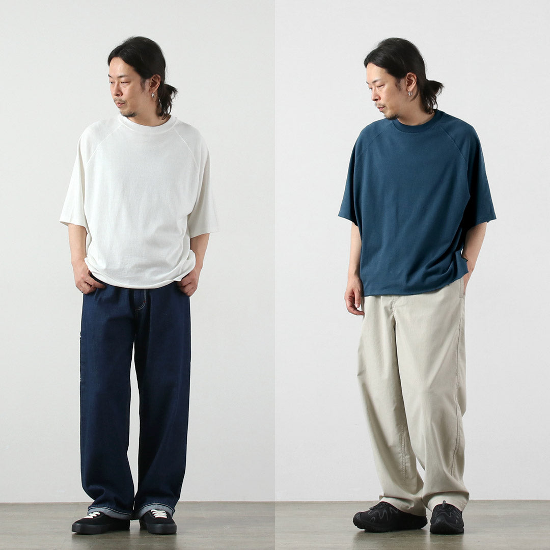 GOHEMP / 10oz Hemp Cotton Short Sleeve Round Hem T-Shirt GOHEMP × KEMA DESIGNS