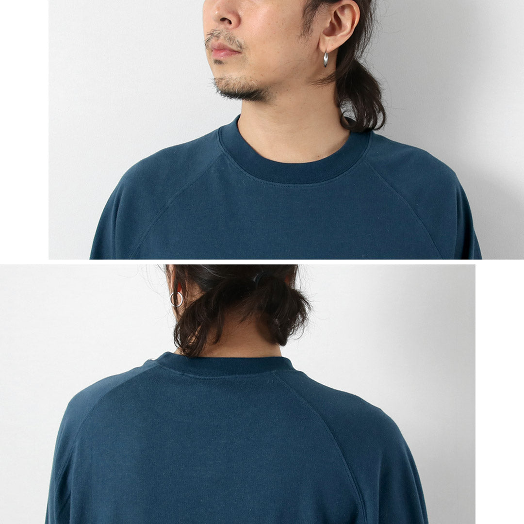 GOHEMP / 10oz Hemp Cotton Short Sleeve Round Hem T-Shirt GOHEMP × KEMA DESIGNS