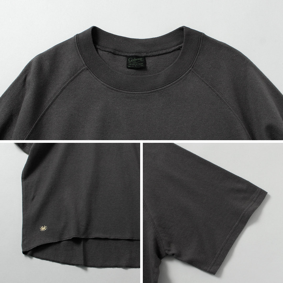 GOHEMP / 10oz Hemp Cotton Short Sleeve Round Hem T-Shirt GOHEMP × KEMA DESIGNS