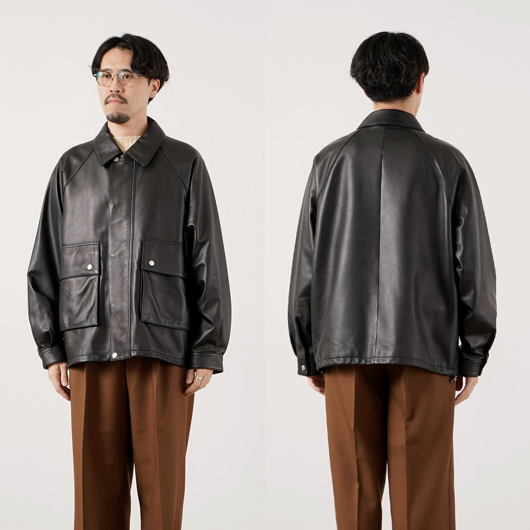 TRADITIONAL WEATHERWEAR / Elton Leather Field Jacket