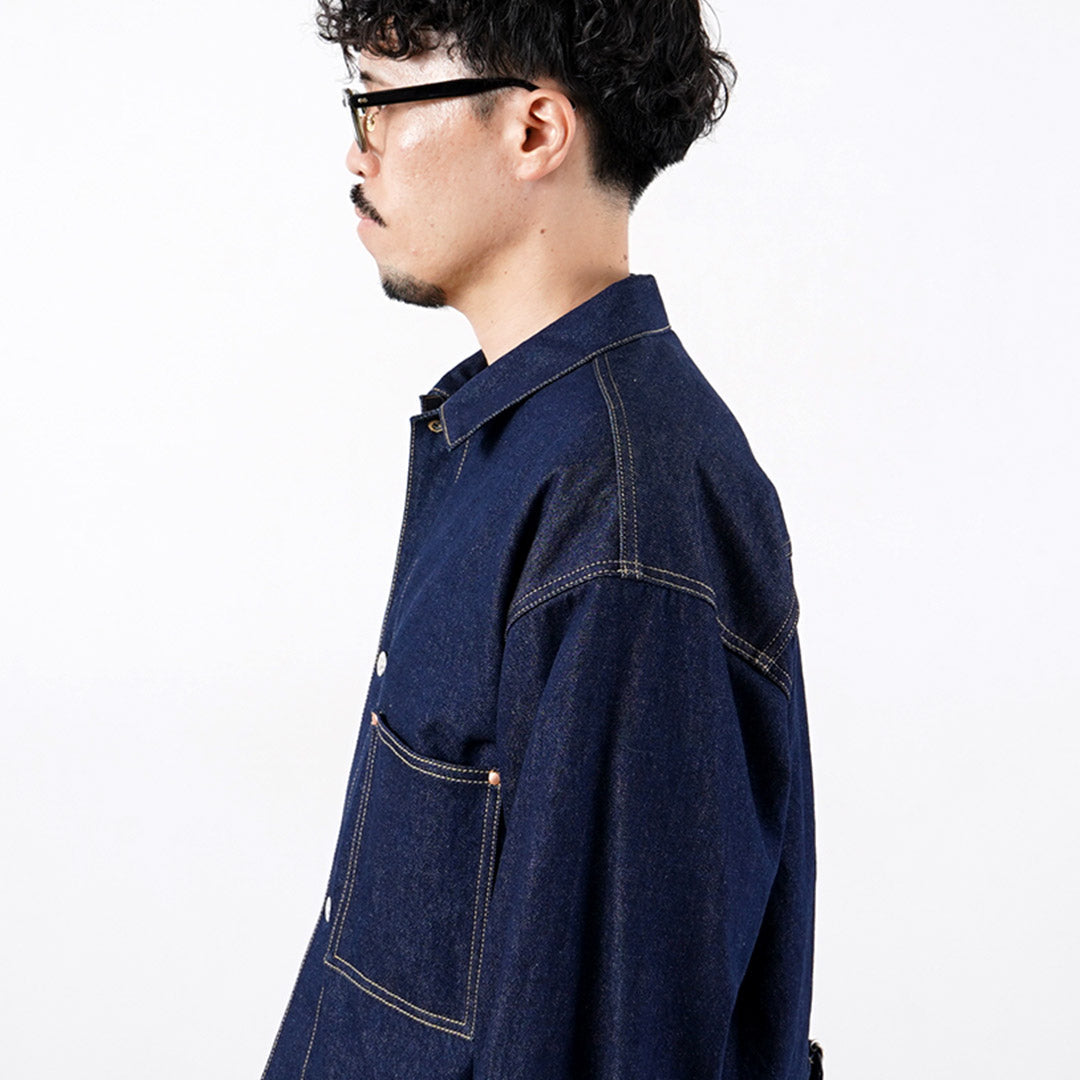 TRADITIONAL WEATHERWEAR / 12.5oz Denim Work Jacket 001D