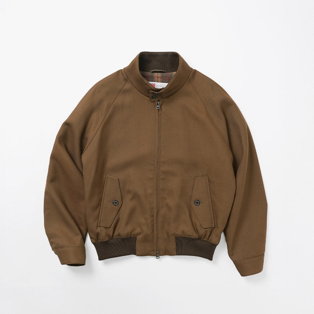 TRADITIONAL WEATHERWEAR / DENBIGH Wool Gabardine Swing Top Blouson