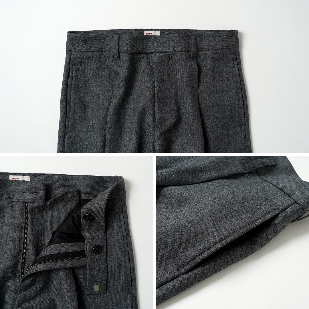 TRADITIONAL WEATHERWEAR / Wool Gabardine Union Slacks 102