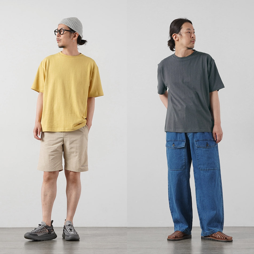 KEMA DESIGNS / 大麻 / 有机棉休闲 T 恤