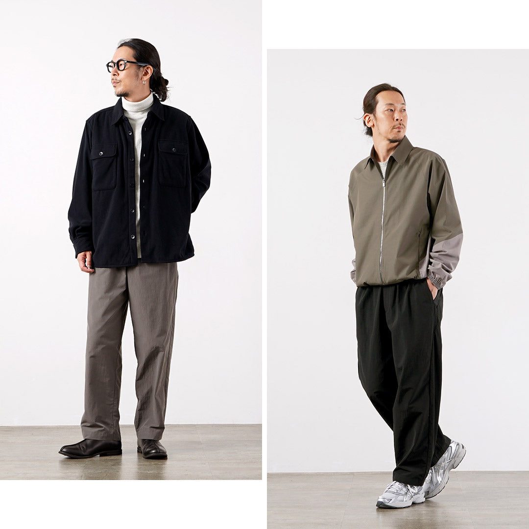 GOLDWIN /“休閒直筒休閒褲 - 再生尼龍 Tussar”