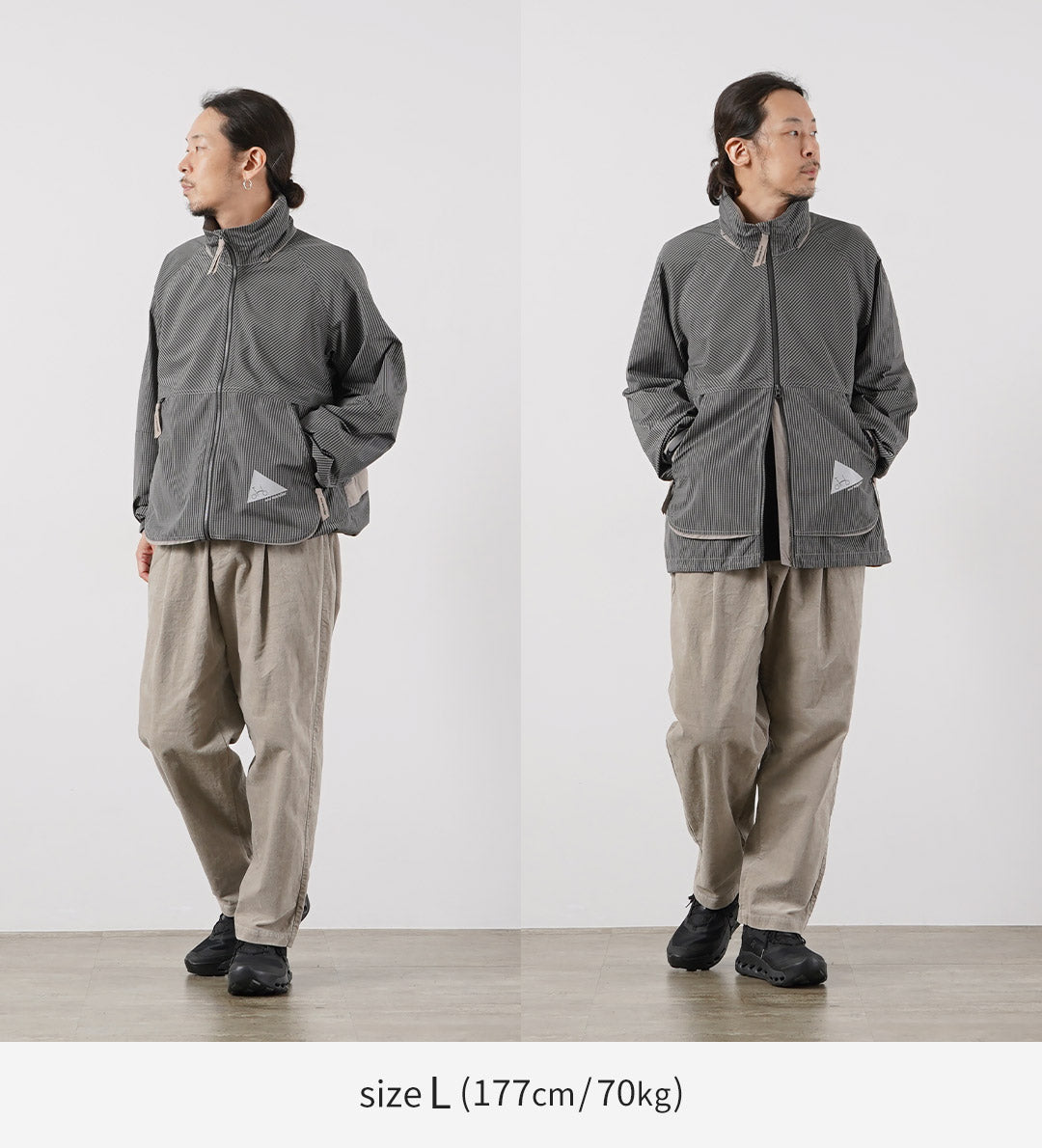 AND WANDER / Reflective Rip Hoodie