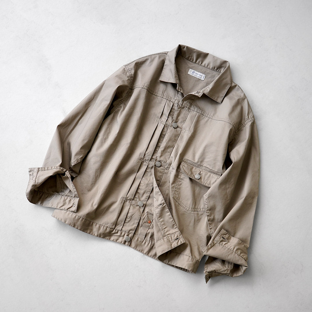 Veste camionneur Blue refabric / Reconstitution du modèle Dump des années 40, 1ère version