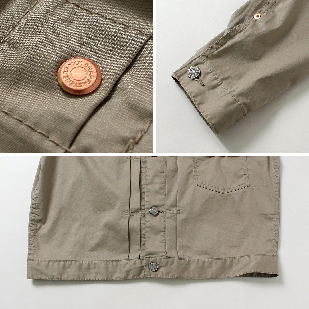 Veste camionneur Blue refabric / Reconstitution du modèle Dump des années 40, 1ère version