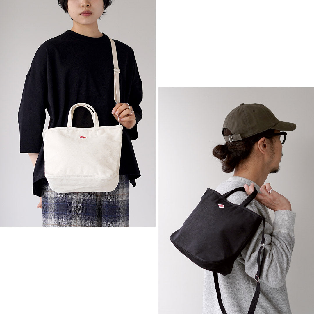 DANTON / ORSAY MOYEN Cotton Canvas 2-Way Bag