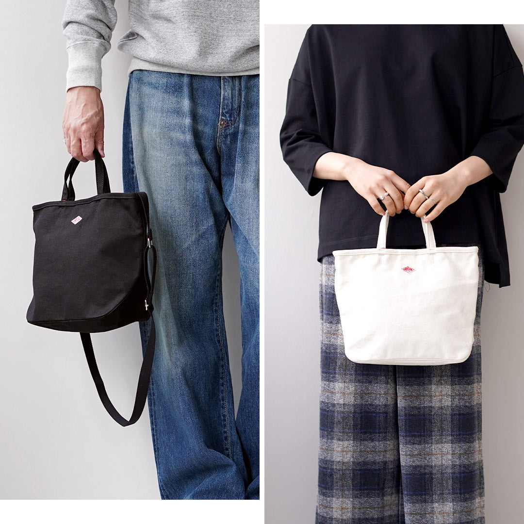 DANTON / ORSAY MOYEN Cotton Canvas 2-Way Bag
