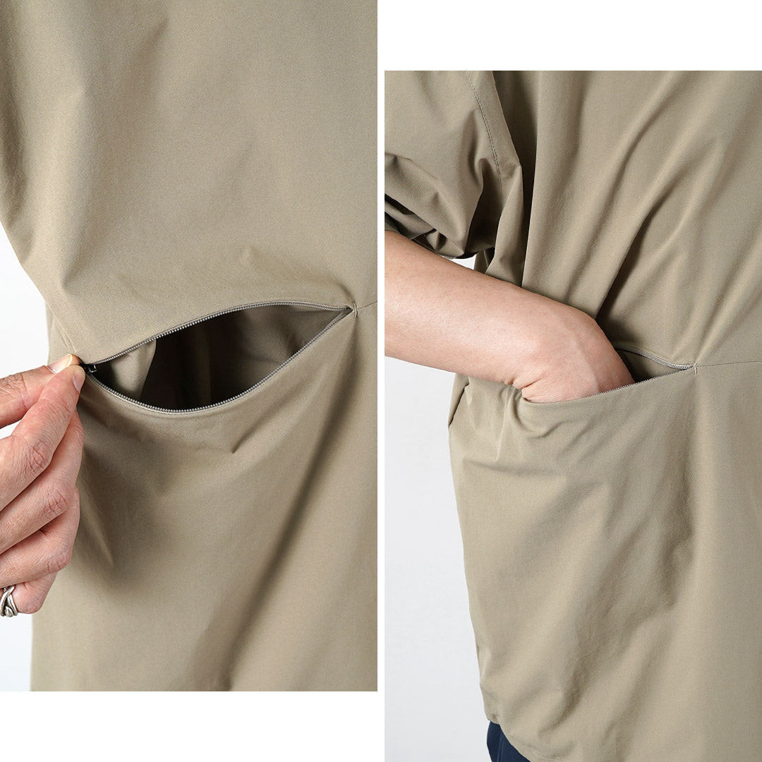 RAG / T-shirt pull à manches courtes demi-zip