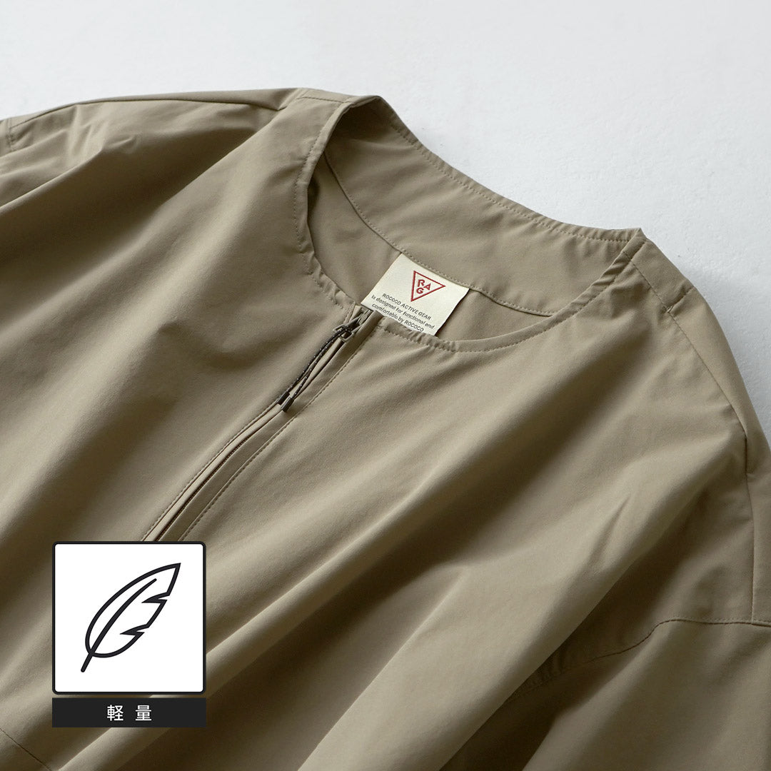 RAG / T-shirt pull à manches courtes demi-zip
