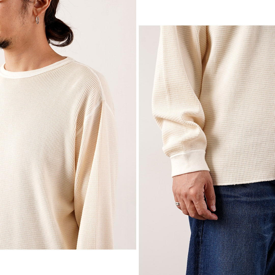 GOOD ON / KODENSHI Long Sleeve Thermal T-Shirt