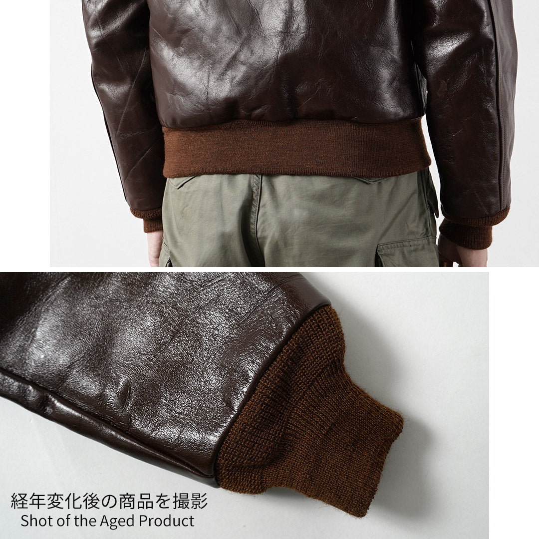 BUZZ RICKSONS / A-2 Leather Flight Jacket – Rough Wear