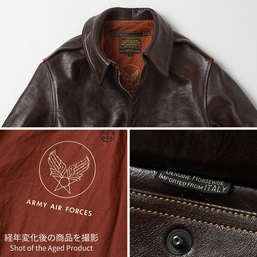 BUZZ RICKSONS / A-2 Leather Flight Jacket – Rough Wear