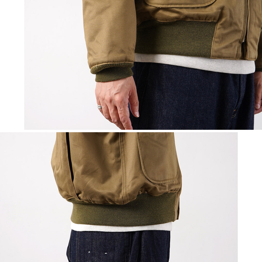 BUZZ RICKSONS / Tanker Jacket Poche plaquée Premier modèle