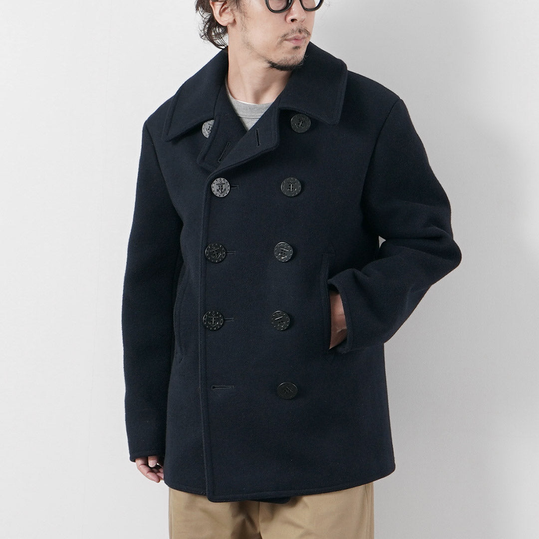 BUZZ RICKSONS / Pea-Coat NAVAL CLOTHING FACTORY