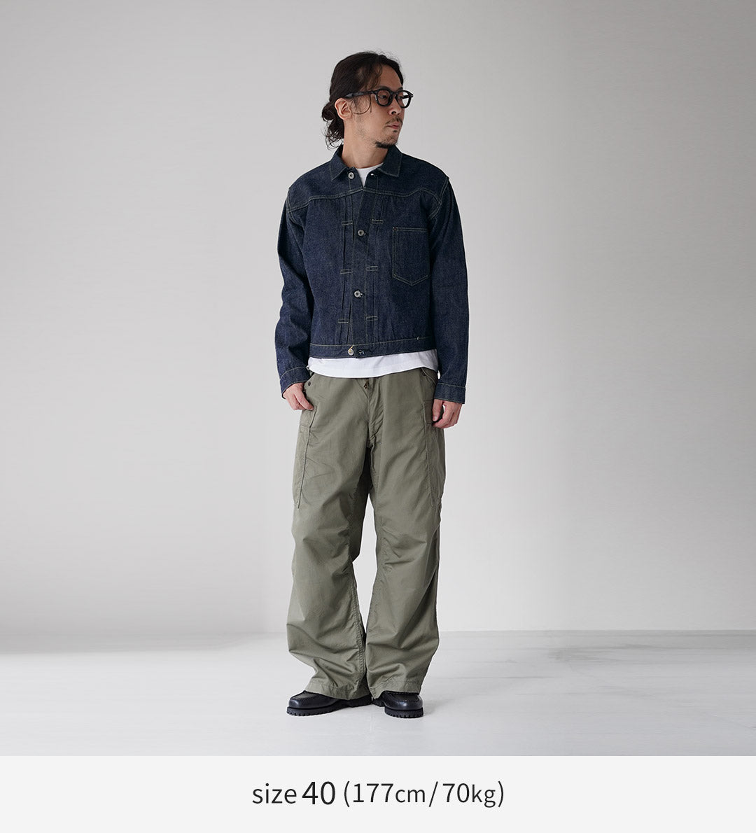 BUZZ RICKSONS / WWII Model Denim Jacket