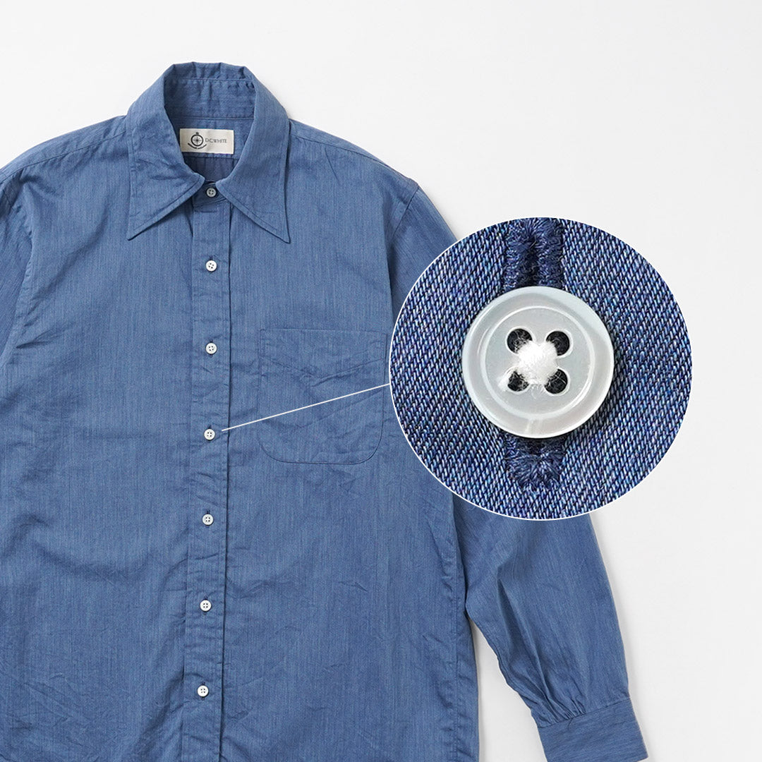 D.C.WHITE / Origin Regular Collar Shirt