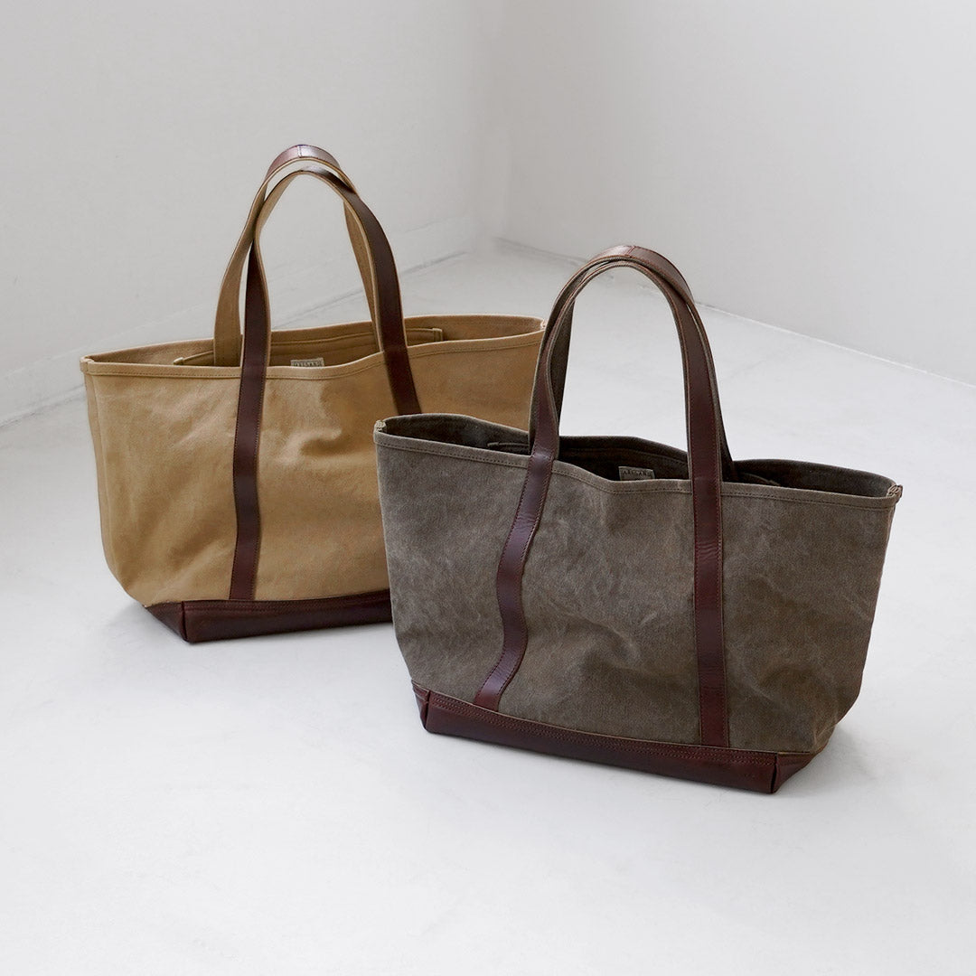 工艺品 / 做旧帆布基本款手提袋